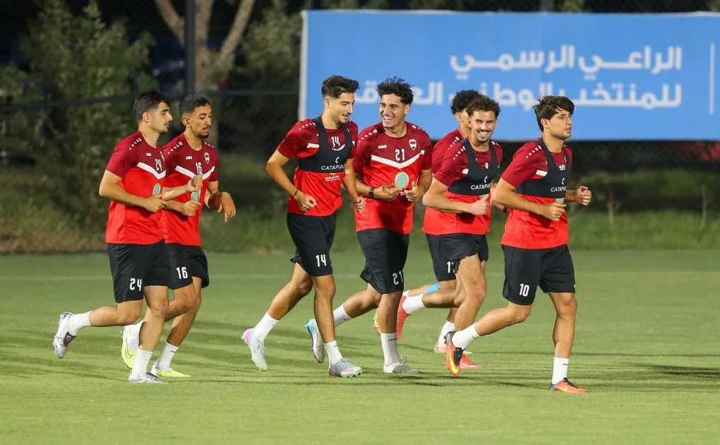 أجواء من التفاؤل تسود معسكر منتخب «أسود الرافدين» قبيل مواجهة كوريا الجنوبية