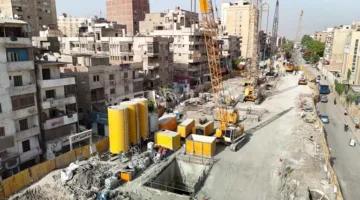 أحدث 13 صورة لمواقع خط المترو الرابع