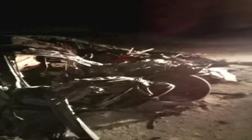 أسرة كاملة ت tragically تفارق الحياة.. أب يتبع زوجته وطفلتيه في حادث مؤسف بالمني