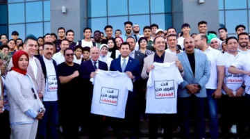 “أشرف صبحي” و”عمرو عثمان” يحضران احتفالية اليوم العالمي لمكافحة المخدرات.