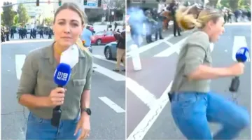 أصيبت خلال احتجاجات لوس أنجلوس.. من تكون لورين توماس؟