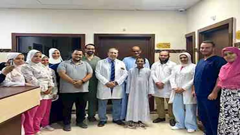 أطباء حورس ينجحون في إنقاذ طفل يعاني من مرض نادر يسبب خطرًا على حياته. أطباء حورس ينجحون في إنقاذ طفل يعاني من مرض نادر يسبب خطرًا على حياته.