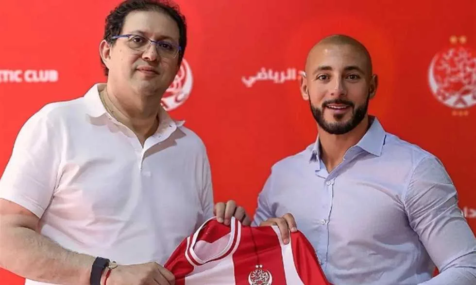 أمرابط: نهدف لتحقيق الفوز على العين لإنهاء كأس العالم بنجاح.. وأنا فخور بقيادتي للوداد