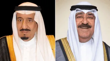 أمير الكويت يبارك لخادم الحرمين نجاح موسم الحج لعام 1446هـ