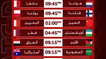 أهم مباريات يوم الثلاثاء 10 يونيو 2025 (إنفوغرافيك)