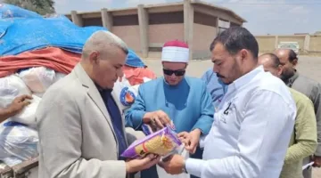 أوقاف الشرقية تقدم 2000 حزمة غذائية للتضامن لتوزيعها على الأسر المحتاجة.