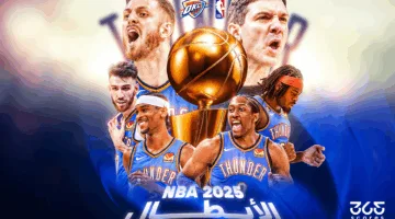 أوكلاهوما ثاندرز يتوج بلقب NBA بعد الفوز على إنديانا بيسرز