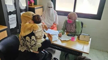 إجراء الفحوصات الطبية لـ 833 شخصًا في قافلة صحية بشمال سيناء