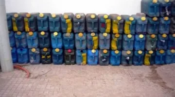 إحباط بيع 65 طنًا من زيت السيارات المعاد تدويره قبل وصوله إلى أسواق البحيرة