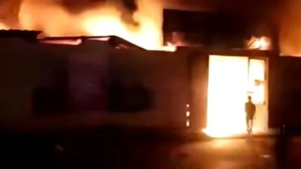 إخماد حريق في مسجد بمحافظة الدقهلية