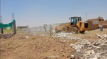 إزالة 48 حالة اعتداء على الأراضي الزراعية وممتلكات الدولة في الأقصر