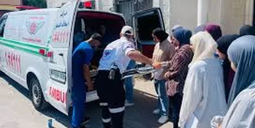 إستشهاد 6 فلسطينيين نتيجة قصف الاحتلال الإسرائيلي في دير البلح
