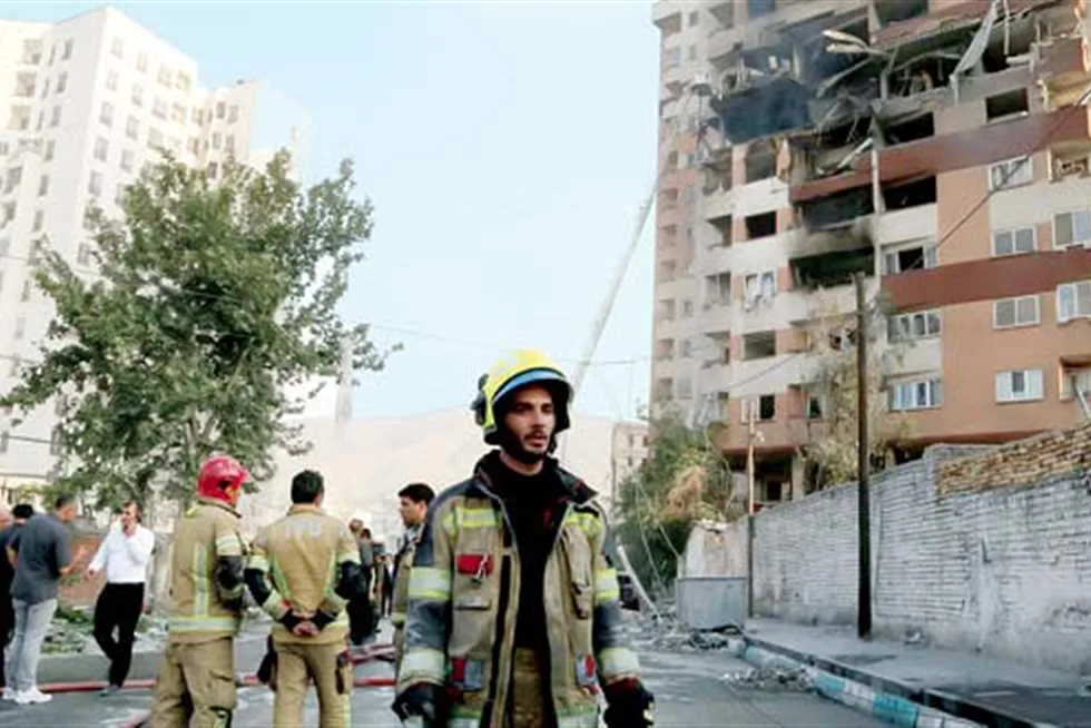 إسرائيل تستهدف مباني وزارة الخارجية الإيرانية في طهران إسرائيل تستهدف مباني وزارة الخارجية الإيرانية في طهران