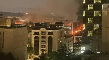 إسرائيل تستهدف مجمع وزارة الدفاع الإيرانية في طهران.