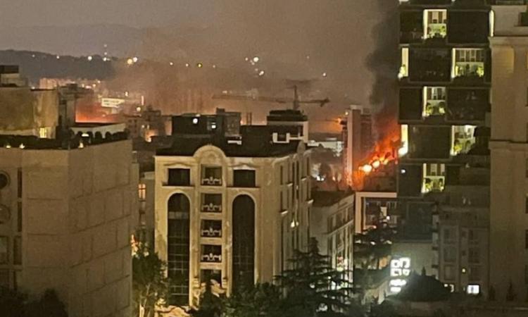 إسرائيل تطالب سكان منطقة في طهران بالرحيل إسرائيل تطالب سكان منطقة في طهران بالرحيل