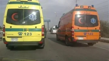 إصابة أربع نساء جراء حادث تصادم بين سيارتين في الشرقية