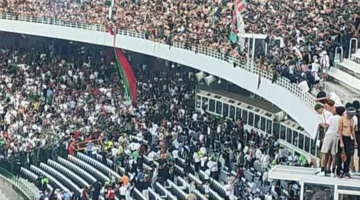 إصابة عدد من مشجعي مولودية الجزائر في ملعب 5 جويلية وإلغاء احتفالات الفوز باللقب