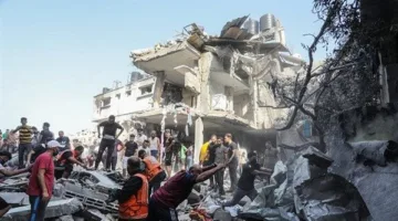 إعلام فلسطيني: 11 قتيلاً وعدد من الجرحى جراء قصف منزل في جباليا بشمال غزة