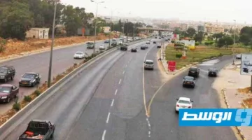 إغلاق جزئي للطريق الساحلي في الزاوية