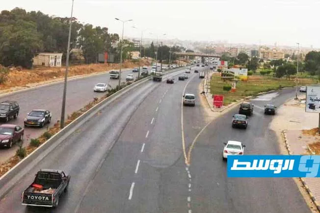 إغلاق جزئي للطريق الساحلي في الزاوية