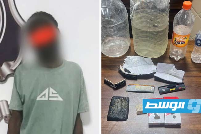 إلقاء القبض على تاجر مخدرات في ودان إلقاء القبض على تاجر مخدرات في ودان