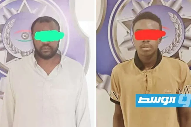 إلقاء القبض على جناة للاشتباه في سرقة مزرعة أغنام في زلة.