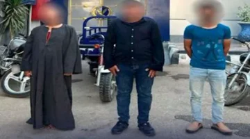 إلقاء القبض على عصابة متخصصة في سرقة الدراجات النارية في بني سويف
