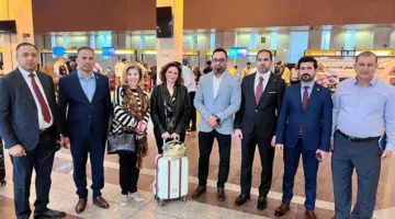 إلهام شاهين تعبر عن امتنانها للحكومة العراقية لإتاحة عودتها وهالة سرحان إلى مصر.
