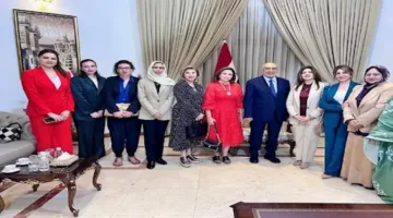 إلهام شاهين وهالة سرحان تناشدان بعد حظر الطيران في العراق