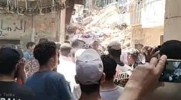 إنقاذ 9 أشخاص من تحت ركام المباني المنهارة في حدائق القبة