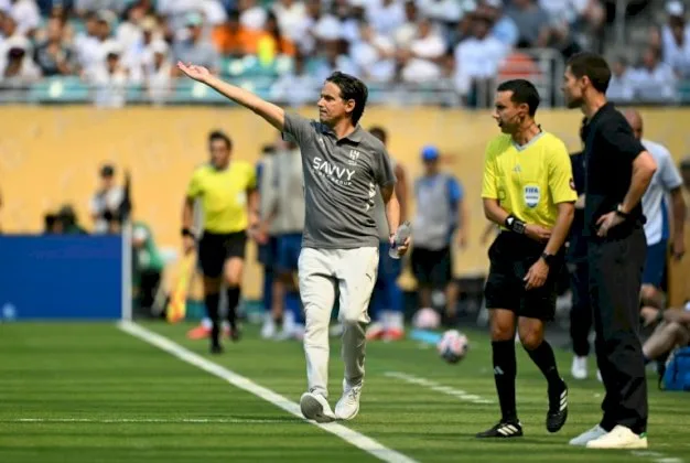 إينزاغي يعبر عن رضاه تجاه مستوى الهلال في مباراة سالزبورغ