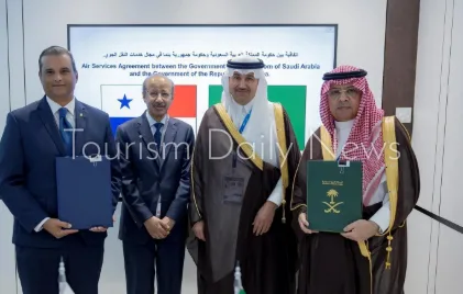اتفاق بين السعودية وبنما لتعزيز الخدمات وتطوير العلاقات الجوية بين الدولتين اتفاق بين السعودية وبنما لتعزيز الخدمات وتطوير العلاقات الجوية بين الدولتين