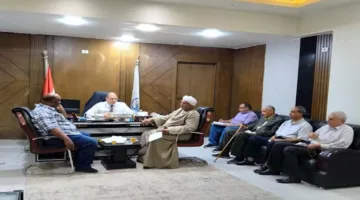 اجتماع في إدارة تعليم قنا لمناقشة الترتيبات الأخيرة لامتحانات الثانوية العامة