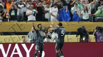 احتفال الأهداف والمدرجات تتزين بالأبيض.. أبرز مشاهد مباراة ريال مدريد مع سالزبورغ (صور)