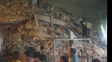 ارتفاع حصيلة ضحايا انهيار عقار السيدة زينب إلى 7 أشخاص