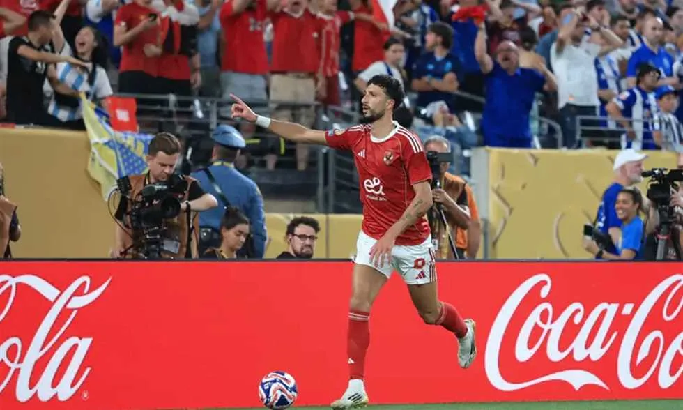 استراحة مباراة كأس العالم للأندية – الأهلي (2)-(1) بورتو.. انتهاء الشوط الأول