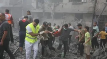 استشهاد 5 فلسطينيين وإصابة العشرات نتيجة نيران الاحتلال الإسرائيلي
