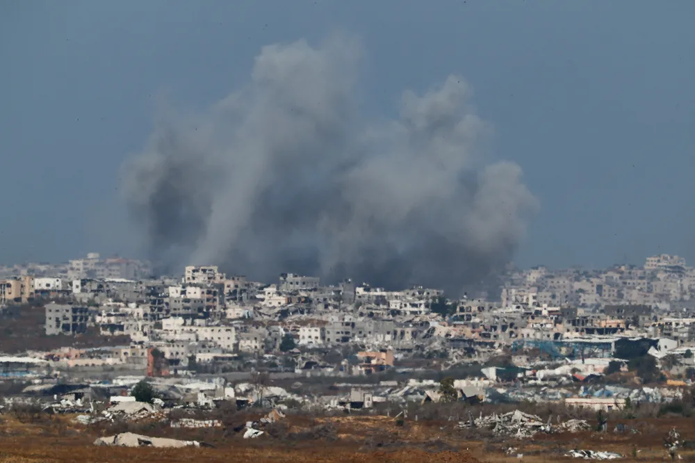 استشهاد 7 فلسطينيين جراء قصف إسرائيلي في قطاع غزة