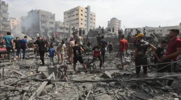 استشهاد ثلاثة فلسطينيين جراء غارة إسرائيلية على خان يونس في جنوب غزة