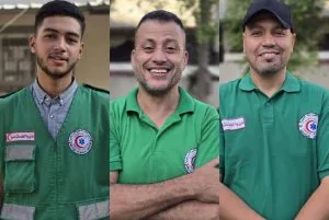 استشهاد صحفي وثلاثة متطوعين طبيين جراء غارة إسرائيلية في غزة