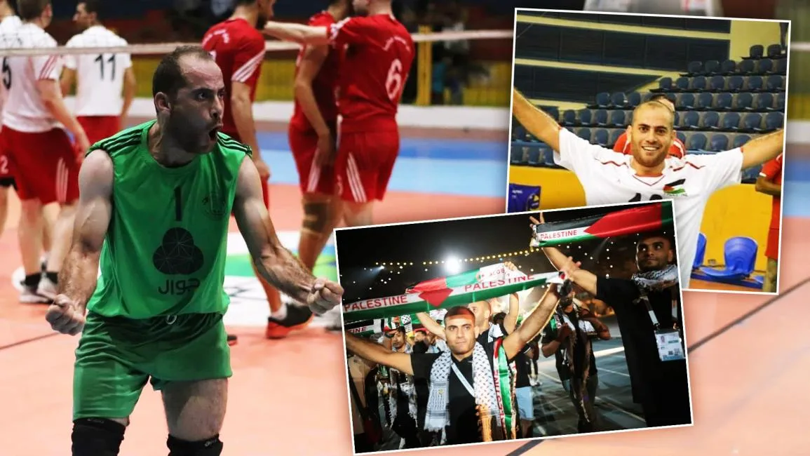 استشهاد قائد منتخب فلسطين للكرة الطائرة استشهاد قائد منتخب فلسطين للكرة الطائرة