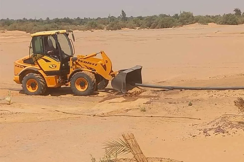 استعادة 2245 فداناً زراعياً و5738 متر مربع من المباني في الوادي الجديد استعادة 2245 فداناً زراعياً و5738 متر مربع من المباني في الوادي الجديد