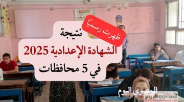 استفسر الآن.. الرابط الرسمي لنتائج الشهادة الإعدادية 2025 برقم الجلوس للفصل الدراسي الثاني في 5 محافظات.