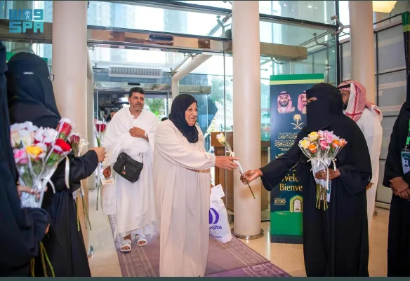 استقبال الدفعة الثانية من ضيوف خادم الحرمين الشريفين من غزة إلى مكة المكرمة استقبال الدفعة الثانية من ضيوف خادم الحرمين الشريفين من غزة إلى مكة المكرمة