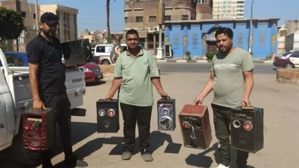 استمرار الجهود لمواجهة مشكلة التلوث الصوتي في الدقهلية