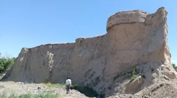 اكتشاف بقايا مدينة من العصور الوسطى في كازاخستان