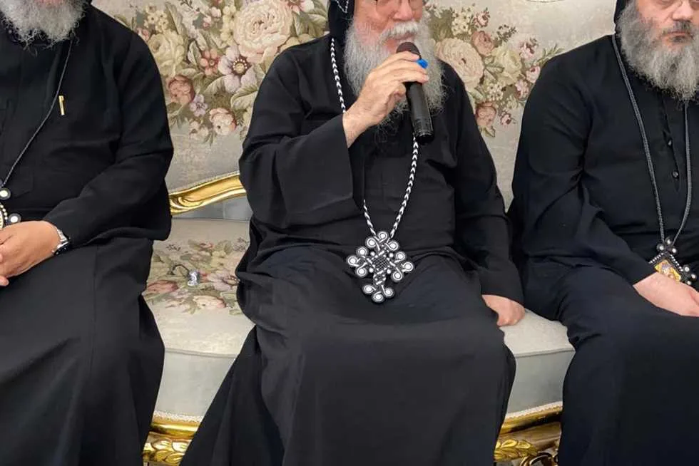 الأنبا مكاريوس: تقديري لرؤية الرئيس السيسي في قضية دير سانت كاترين الأنبا مكاريوس: تقديري لرؤية الرئيس السيسي في قضية دير سانت كاترين