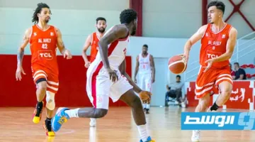 الأهلي بنغازي يستقبل الأهلي طرابلس في بداية نهائي بطولة دوري كرة السلة.