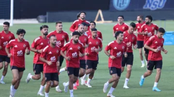 الأهلي يبدأ تدريباته الأولى في نيوجيرسي تحضيراً لملاقاة بالميراس البرازيلي