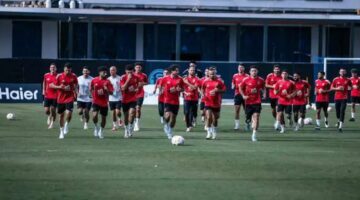 الأهلي ينتظم في تدريبهم الثاني بأمريكا تحضيراً لكأس العالم